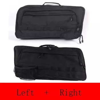 Сумка для бокового окна автомобиля Hummer H3 2005-2009, сумка из Оксфордской ткани на присоске, сумка для хранения слева, аксессуары для интерьера