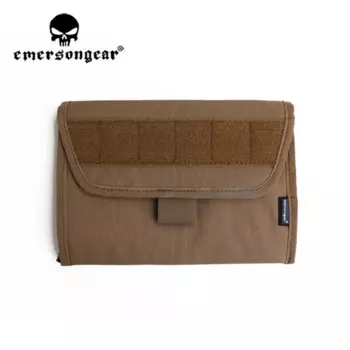Сумка для файлов Emersongear-EDC, тактическая сумка MOLLE, расширяющийся сильфонный карман для повседневной жизни, чехол для переноски карт для путешествий, EM9547