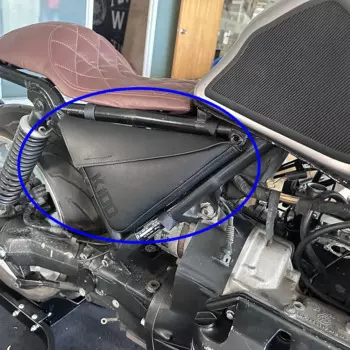 Сумка для инструментов для BMW K100 K75 Cafe Racer, сумка для бокового чемодана, аксессуары для мотоциклов
