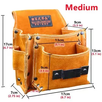 Сумка для инструментов NOZOMI из воловьей кожи