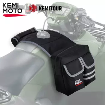 Сумка для топливного бака KEMIMOTO ATV, совместимая с Polaris Sportsman XP 1000 500 800 для Linhai, Can-Am, Yamaha Raptor 700 700R