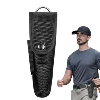 Сумка для уличного фонарика, светодиодный фонарик, поясная сумка, держатель, нейлоновый материал, защитная сумка для фонарика для альпинизма, пешего туризма