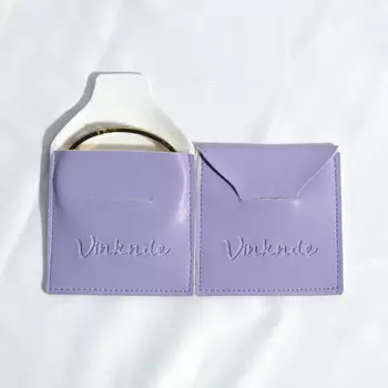 Сумка для ювелирных изделий из ПУ кожи, 10 х10 см