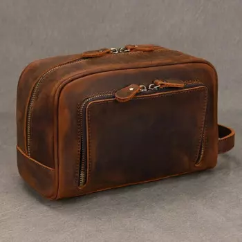 Сумка-клатч из натуральной кожи, для мужчин и женщин