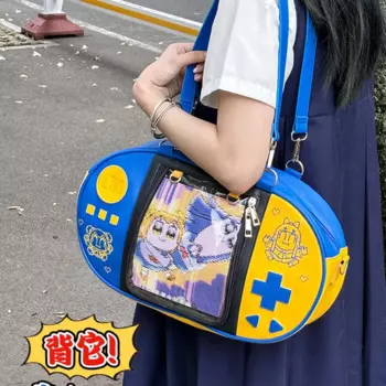 Сумка кросс-боди Женская из ПУ кожи, прозрачная