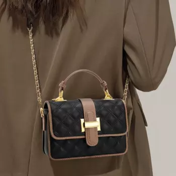 Сумка кросс-боди Женская на одно плечо, с цепочкой