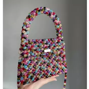 Сумка кросс-боди Женская с цепочкой, на одно плечо