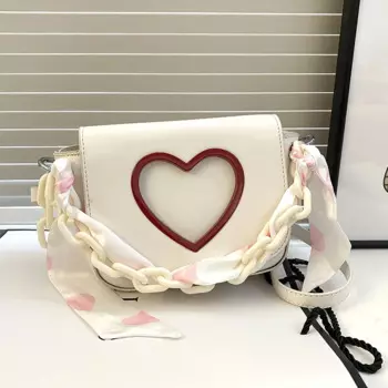 Сумка-мессенджер Женская однотонная, через плечо