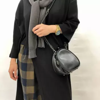 Сумка на одно плечо из натуральной воловьей кожи ручной работы