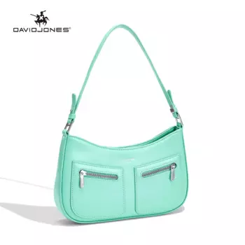 Сумка на плечо New David Jones женская, изысканная дизайнерская вместительная сумочка через плечо, Всесезонная