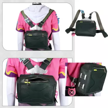 Сумка на плечо с гвоздиком для игры Valorant, брезентовые сумки через плечо для косплея, школьная сумка, унисекс сумка-мессенджер, костюм на Хэллоуин, искусственные подарки