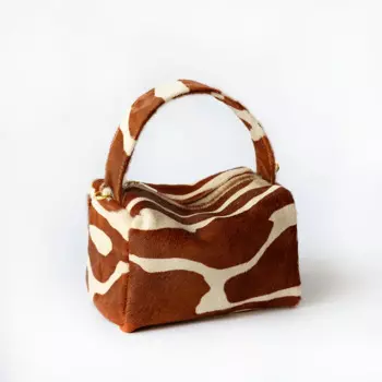 Сумка на плечо с принтом «Зебра» и тигра