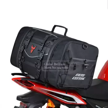Сумка на заднее сиденье мотоцикла, водонепроницаемая, 43 л