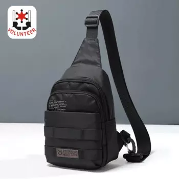 Сумка нагрудная унисекс из ткани «Оксфорд», 1829-14