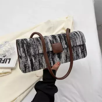 сумка Oxford Cloth Big Capacity Flap Clutch Handbag Purse Women's Baguette Bag