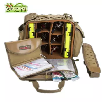 Сумка рыболовная нейлоновая, 47*29*21 см, на молнии