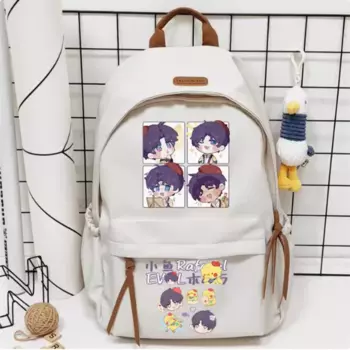 Сумка с рисунком из аниме Love and deepspace Rafayel для женщин и мужчин, Модный повседневный студенческий рюкзак для подростков, сумка B1605