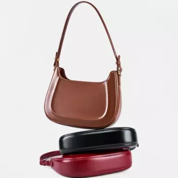 Сумка-седло через плечо, сумки для подмышек для женщин, повседневное использование, модные сумки на молнии, женская сумка