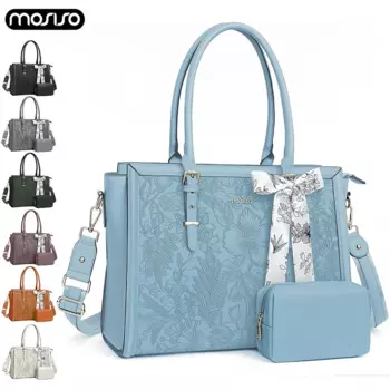 Сумка-тоут женская из экокожи, 15/16/17/17,3 дюймов