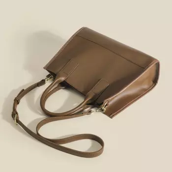 Сумка-тоут женская из экокожи, на плечо