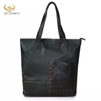 Сумка-тоут женская из мягкой натуральной кожи, 234