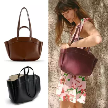 Сумка-тоут женская с сумочкой, модный саквояж на плечо большой вместимости, роскошный чемоданчик для покупок