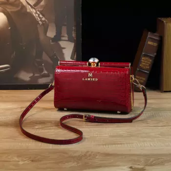 Сумки на плечо для женщин, женская сумочка на цепочке в стиле ретро, мешок через плечо, простая обеденная сумка с крокодиловым узором, Дамский клатч