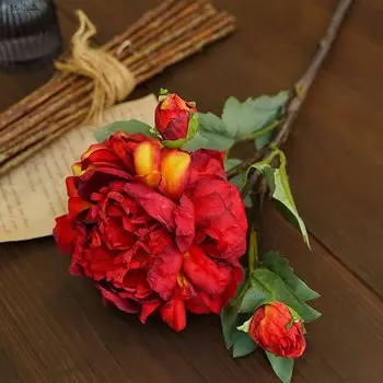 SunMade большие винтажные шелковые пионы