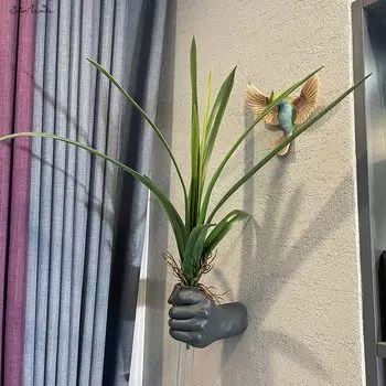 SunMade искусственные белые орхидеи цимбидиум 10 головок