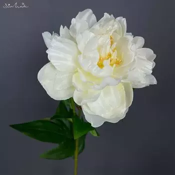 SunMade, искусственные пионы, шелковые, 2 головки