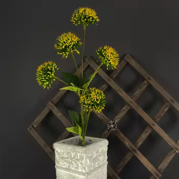 SunMade Луковый одуванчик, искусственные цветы, пластик