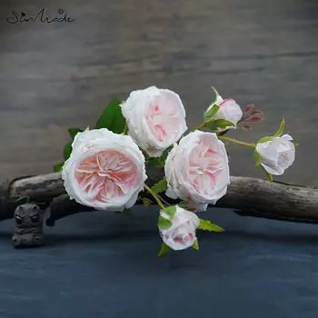 SunMade шелковые розы 6 головок