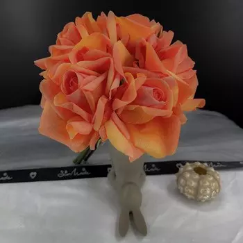 SunMade шелковый букет роз для свадьбы