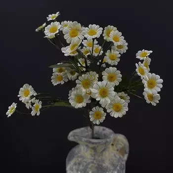 SunMade винтажные искусственные цветы ромашки синие