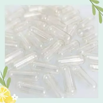 SUNNYPK пустые капсулы HPMC, размер 000/00/0/1/2/3/4