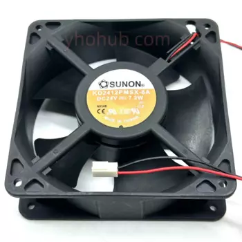 SUNON KD2412PMSX-6A DC 24V 7,2 W 120x120x38mm 2-проводной Вентилятор охлаждения сервера