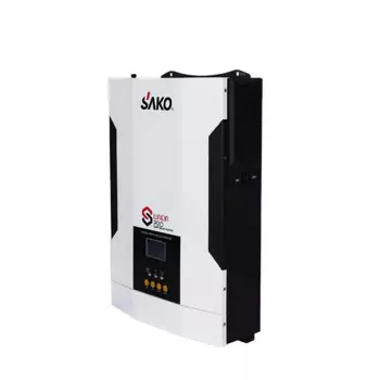 SUNON PRO 5.5kw Гибридный инвертор MPPT 100A с панелью 6000 Вт и солнечным входом 450 в постоянного тока, немодулированный синусоидальный MPPT солнечный инвертор
