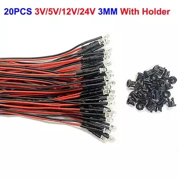 SUNSPURT прозрачные светодиоды RGB 3мм/5мм/10мм