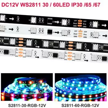 SUNSPURT Светодиодная лента RGBW 30/60/144 LED/м IP30/IP65/IP67