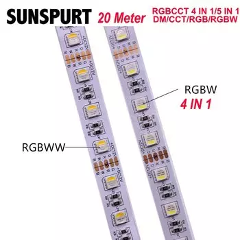 SUNSPURT Светодиодная лента RGBW 5-20 м