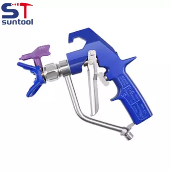 Suntool 5000PSI безвоздушный опрыскиватель высокого давления, проекционная краска с синей текстурой HD, безвоздушный распылитель 241705 с Защитной Краской