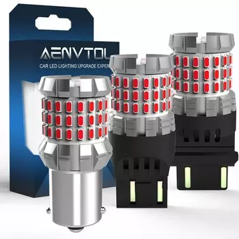 Супер Красная Лампа для дневных ходовых огней T20 W21/5W T25 P27/7W BA15S P21W P21/5W