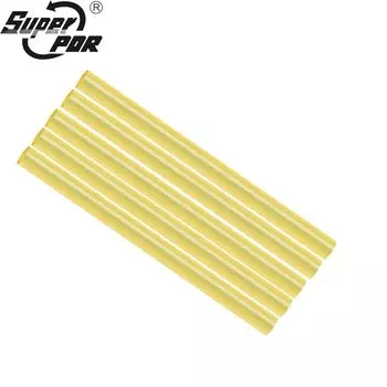 Супер PDR инструменты для ремонта вмятин, жёлтые стержни для термоклеевого пистолета, 5 шт.