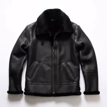 Супер предложение XB3! Прочтите описание! Мужская зимняя куртка из натуральной овечьей кожи, с мехом овчины