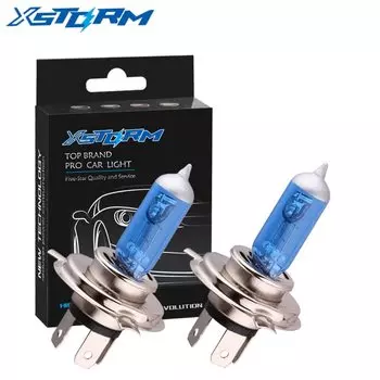 Супер яркие галогенные лампы H1 H3 H4 H7 H11 9005 HB3 9006 HB4 55 Вт 100 Вт 12 В 5000 К Автомобильные фары Противотуманные фары дальнего света Белый