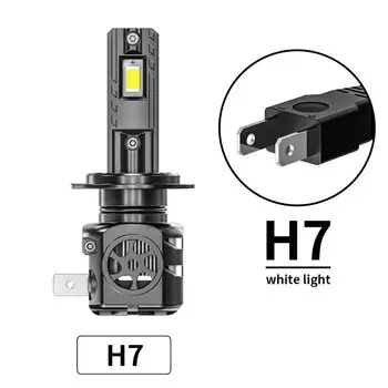 Супер яркий Автомобильный Фонарь Mini H4 Дальний/ближний свет H7 9005 9006 гнездовые лампы высокой мощности 90 Вт 3570SMD Canbus для автомобильных фар лампы 6000K