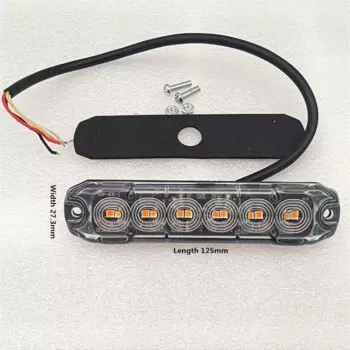 Суперъяркий Автомобильный Стробоскоп 3 Вт, 6 светодиодов, 2 шт.
