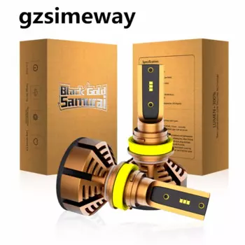 Супер яркий Автомобильный светодиодный светильник H4 H7 H9 H11 H1 9005 HB3 9006 HB4, лампа ZES Chip 4000K 5000K 6000K, противотуманный автомобильный светильник, 12 В