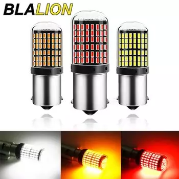 Супер Яркие Автомобильные Стоп-сигналы BLALION Canbus 1156 1157 T20 BAU15S 21 Вт 3014-144SMD Автоматические Указатели Поворот...