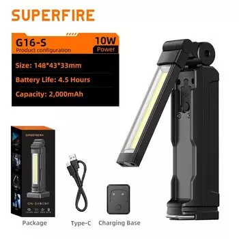 SUPERFIRE G16-S портативный фонарик